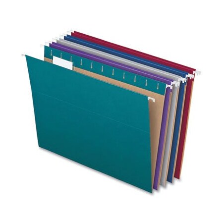 Esselte Pendaflex FOLDER, HNG, 1/5, LTR, 25, AST 81667